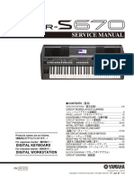 Yamaha psr-s670 SM PDF