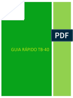 Guia Rapido TB 40 PDF