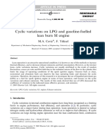 Ceviz M.A., Yuksel F. - Cyclic Variations On LPG and Gasoline-Fuelled Lean Burn SI Engine