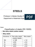 Steels