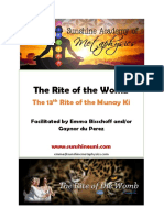 Rite of The Womb Manual 1 PDF