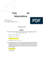 Miguel Magañafactorizacionrepaso