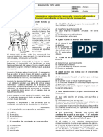 Evaluación Español Narración - Decripción - Diálogo