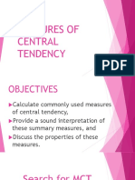 6 Measure of Central Tendency