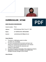 CV (English) - Asim Deshpande