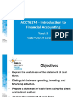 Week 9 PPT 9 - Statement of Cash Flows