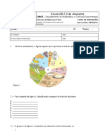 Teste 6º Ano - Alimentação