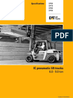 Caterpillar Cat Forklifts Spec 001cfe PDF