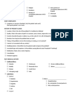 PD Checklist