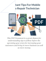 Important Tips For Mobile Phone Repair Technician. - Compressed