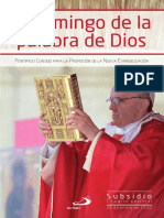 Subsidio Domingo de La Palabra de Dios PDF