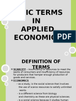 Applied Economics