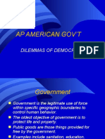 Ap American Gov'T: Dilemmas of Democracy