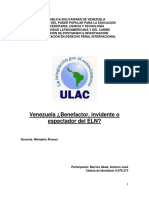 Venezuela ¿Benefactor, Invidente o Espectador Del ELN