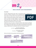 Mole Concept and Stoichiometry