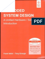 Embedded System Design by Frank Vahid PDF