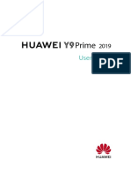 HUAWEI Y9 Prime 2019 User Guide - (STK-L21, STK-L22, STK-LX3, EMUI9.1 - 01, EN, Normal)