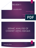 Seismic Analysis of RCC Chimney