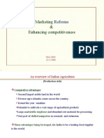 Marketing & Enhancing Competitiveness: Reforms