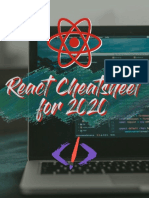 React 2020 Cheatsheet Small PDF