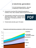 Coal-Fired Electricity Generation