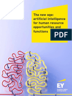 EY The New Age Artificial Intelligence For Human Resource Opportunities and Functions