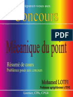 Mécanique Du Point Matériel