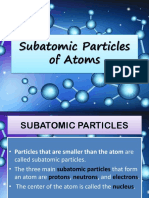 Subatomic Particles of Atoms