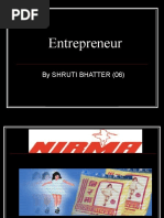 Entrepreneur: by Shruti Bhatter