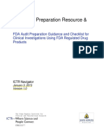 1556-FDA Audit Preparation Checklist - NAV - 03JAN13