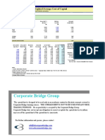 WACC Analysis