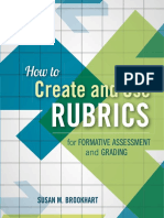 How To Create and Use Rubrics For Formative Assessment and Grading