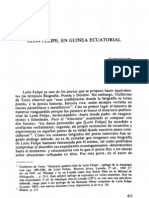 Leon Felipe, en Guinea Ecuatorial