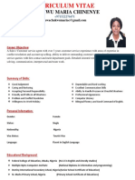 Maria Waiter CV