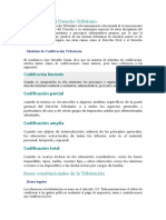 Codificación Del Derecho Tributario