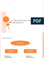Cómo Evaluar Conciencia Fonológica