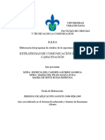 Programa de Estudios de La E.E. Estrategias de Comunicación para La Capacitación