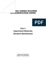 NSTIC Sci - Manual Part 1 PDF