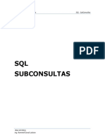 SQL Subconsultas