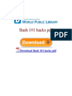 Bash 101 Hacks PDF