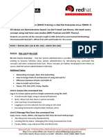 RHCE Course Outline PDF