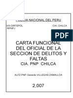 Carta Funcional Chilca