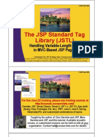 The JSP Standard Tag G Library (JSTL) : Handling Variable Length Data Handling Variable-Length Data in MVC-Based JSP Pages