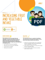 Adult Module 3 - Increasing Fruit and Vegetable Intake Facilitators Guide (English) PDF