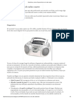 Electrónica y Ciencia - Reparación de Un Cd-Radio-Casete