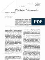 Evaluation of Ventilation Performance For Indoor Space: Pergamon 0360-1323 (94) E0029-Q