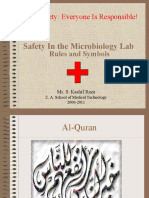 Microbiology Laboratory Safety Rules