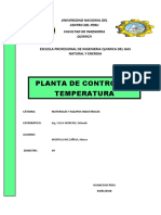 Planta de Control de Temperatura