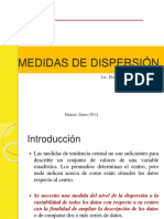 Medidas DE Dispersión