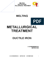 METALLURGICAL TREATMENT DUCTILE IRONin Progress